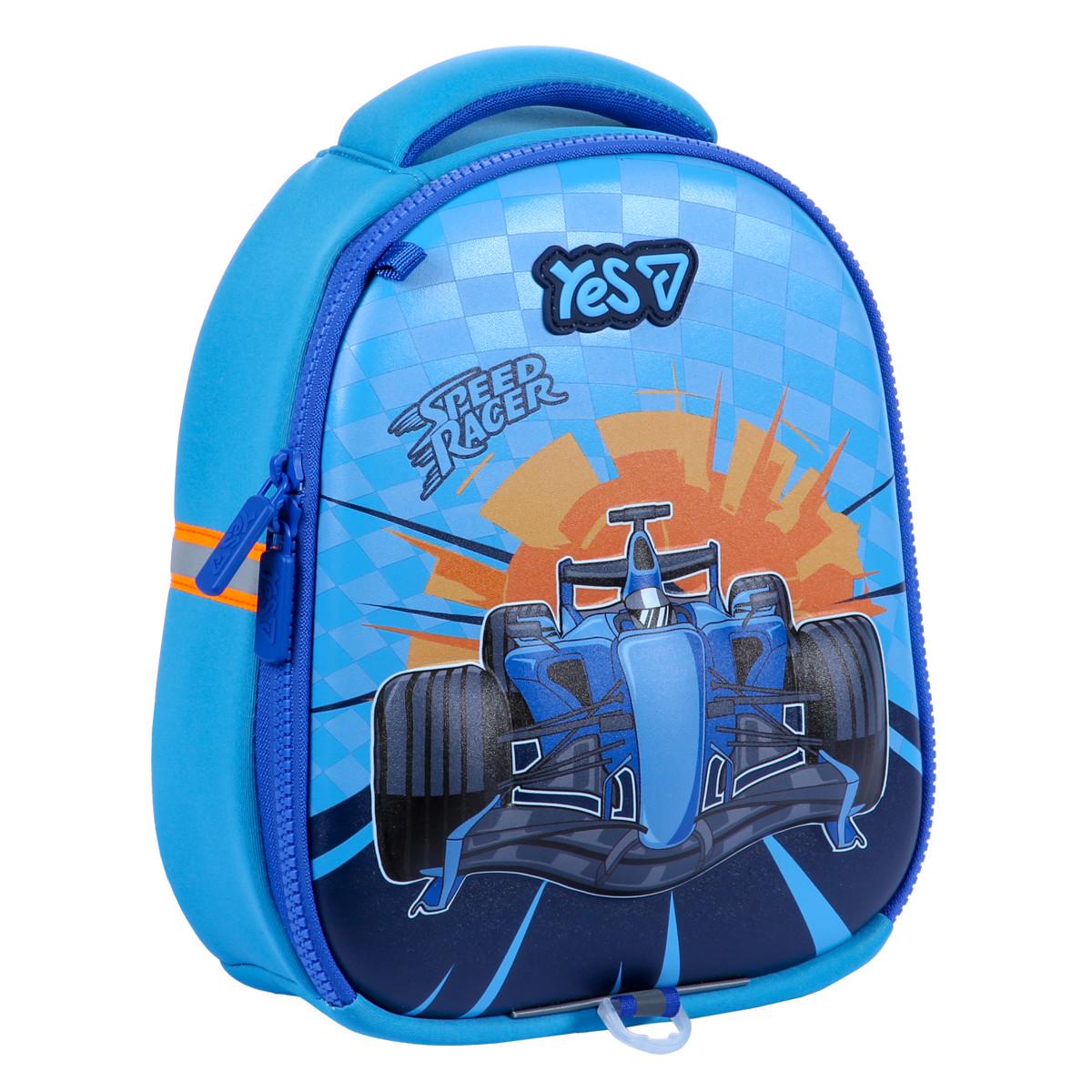 Рюкзак детский дошкольный YES Speed Racer K-33XXS для мальчика (550438)