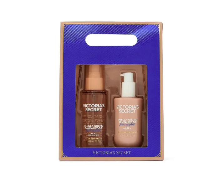 Подарунковий набір від Victoria's Secret Body Mist & Lotion Gift Set Vanilla Orchid Sandalwood