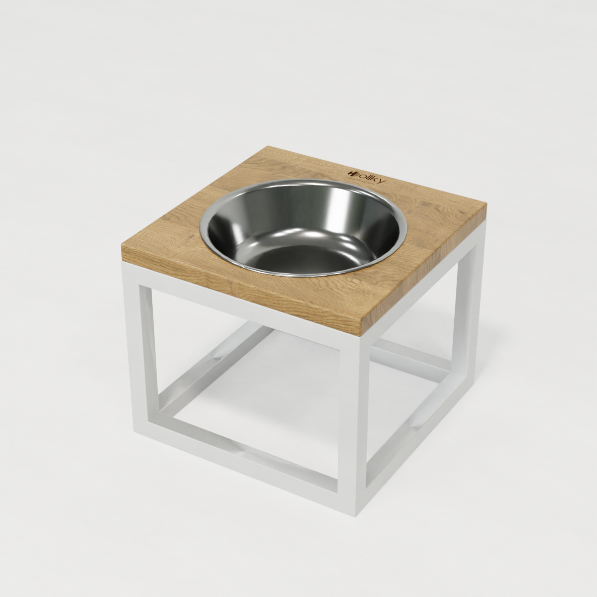 Миска на подставке для больших собак Hollky Base Solo XL 1,8 л (XL-262620-WHNT) - фото 9 Миска на подставке для больших собак Hollky Base Solo XL 1,8 л (XL-262620-WHNT) - фото 9