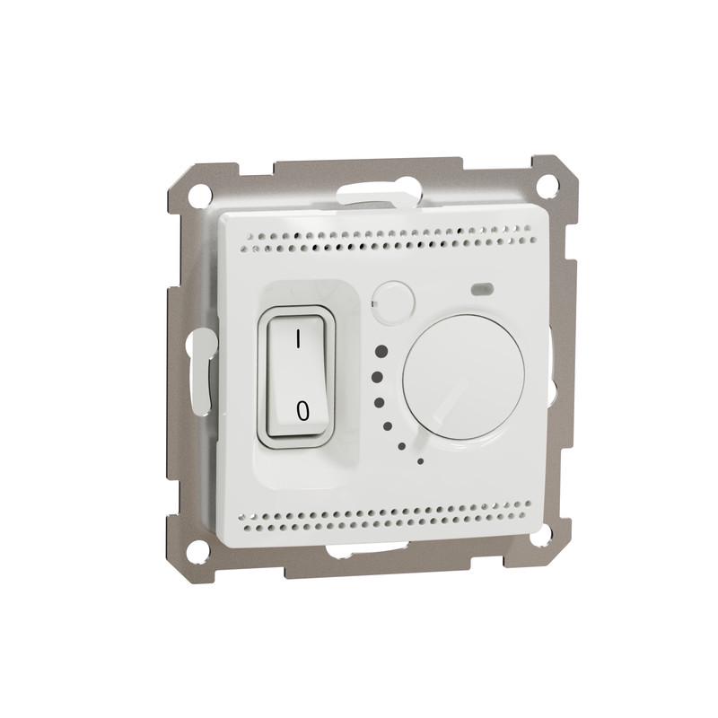 Термостат теплого пола Schneider Electric Sedna Design&Element 16A Белый (SDD111507)