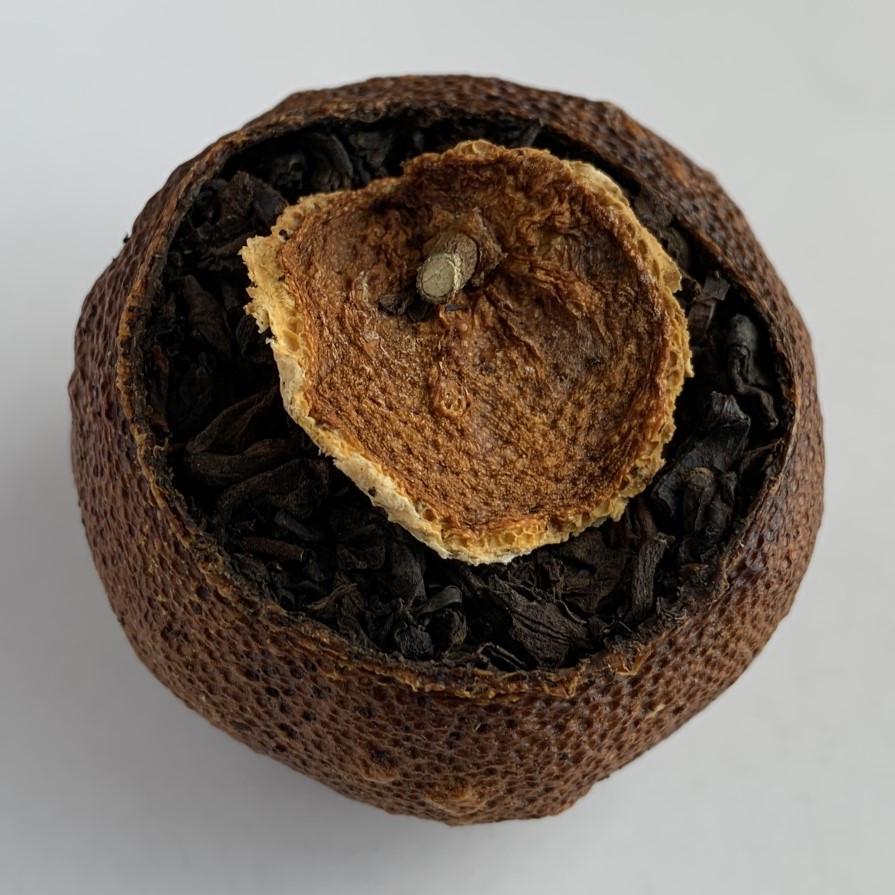 Чай Шу пуэр в мандарине 2013 года 25-30 г