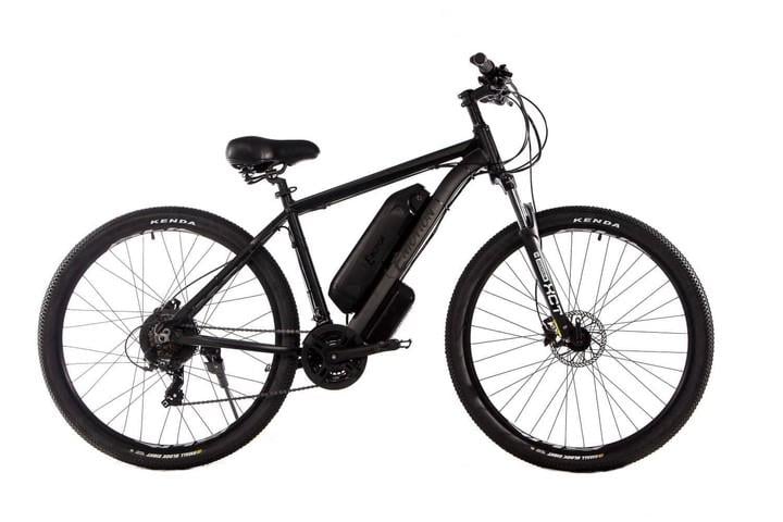 Електровелосипед E-Motion MTB GT з механічними гальмами 29"/19" 48V 18Ah 500W Чорний матовий (EMTB2919GT4815500B21M)