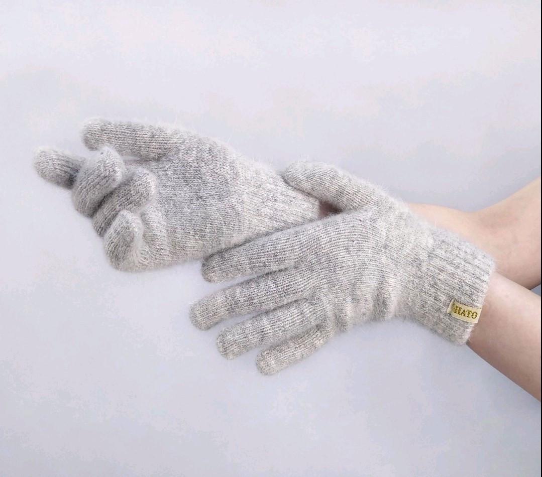 Перчатки женские зимние SHATO 042k Angora Line Серый (12150008)