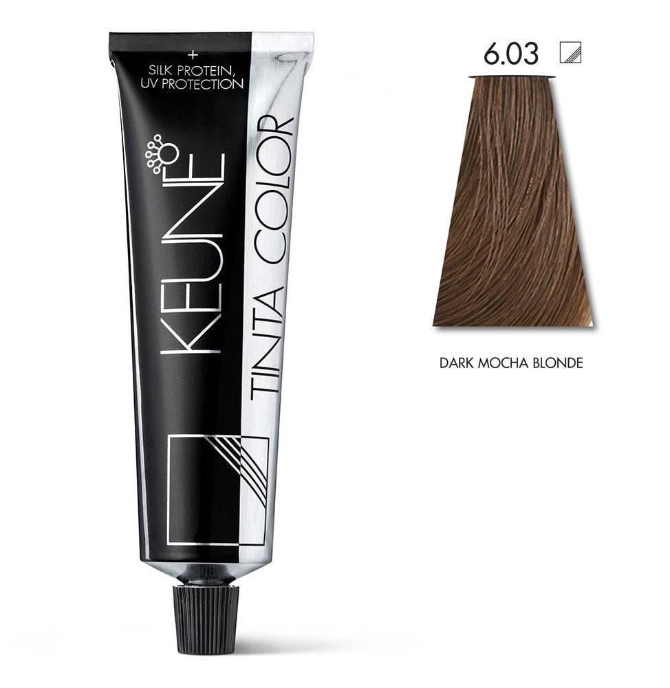 Краска для волос стойкая Keune Tinta Color 6.03 Dark Mocha Blonde 60 мл