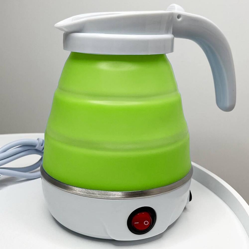Чайник електричний дорожній 600 W 600 мл Зелений