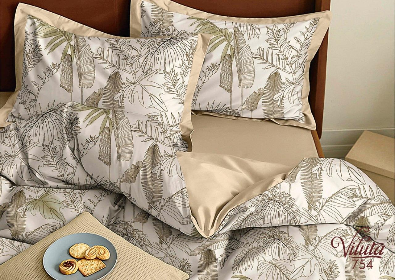 Постельное белье Viluta 754 сатин твил двуспальное (23893) Постельное белье Viluta 754 сатин твил двуспальное (23893)