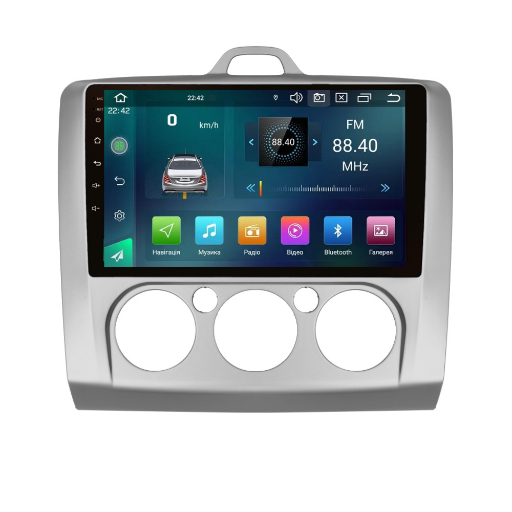 Магнітола штатна CYCLONE C9 CPL GSM Carplay 2/32 GB 4G для Ford Focus 2005-2011 р. condition (AR-81045)