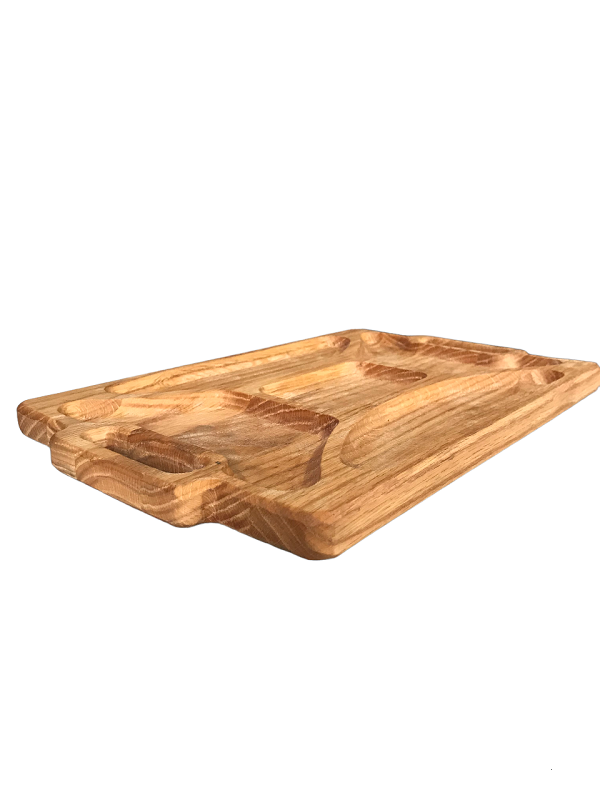 Столик-поднос деревянный 40x25 см с лопаткой (12418864) - фото 6