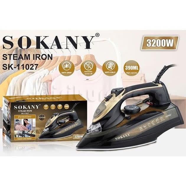 Утюг Sokany из SK-11027 керамическим покрытием 3200 Вт (29610221) - фото 2