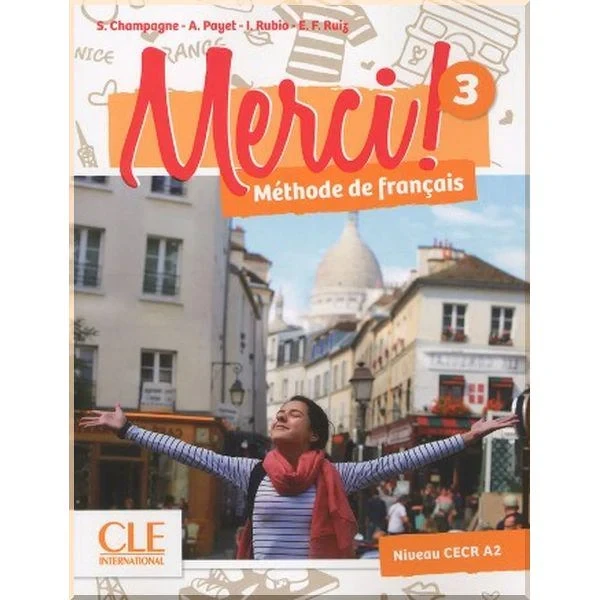 Учебник Merci! 3 Livre de l'élève avec DVD-ROM