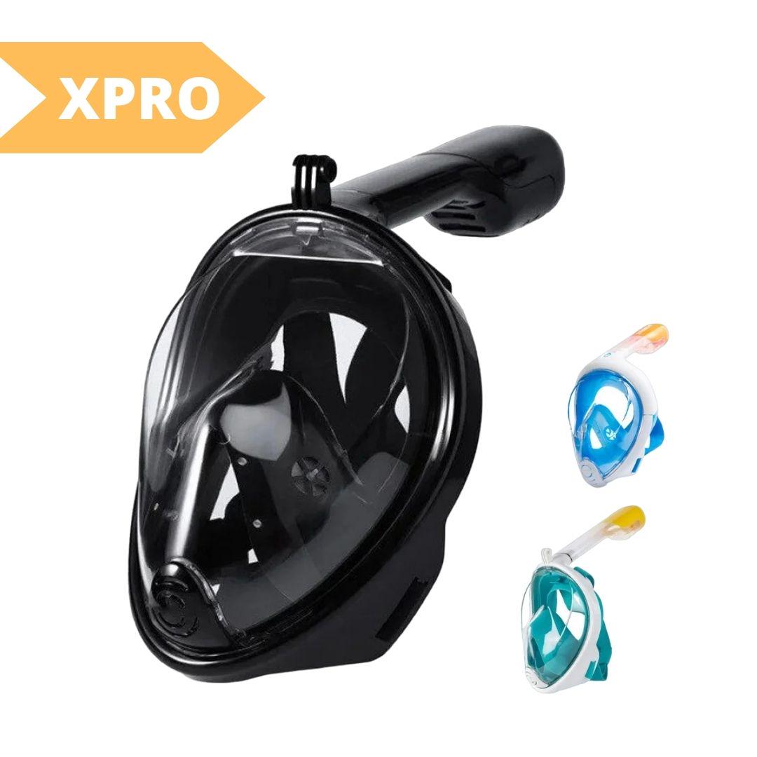 Маска для дайвинга XPRO Easybreath Tribord с креплением под экшн камеру L/XL Черный (GR-142_351) - фото 2