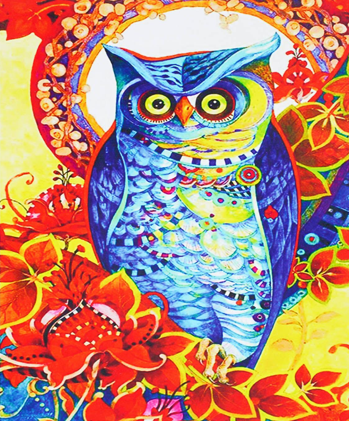 Алмазна мозаїка TK Group Мудра сова GA 72691 30 40х50 см (146956)