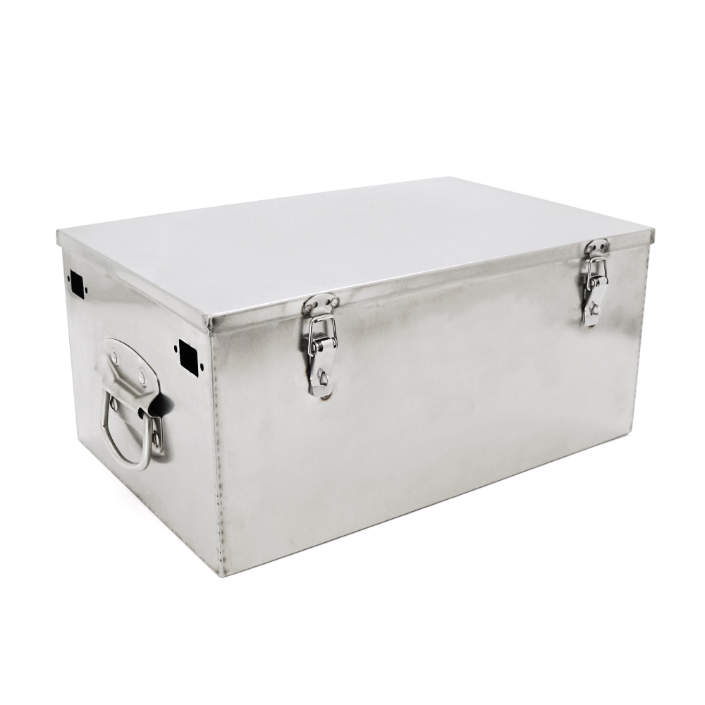 Корпус для аккумуляторов VOLTRONIC нержавеющая сталь 420х270х190 мм (YUT_V1804) Корпус для аккумуляторов VOLTRONIC нержавеющая сталь 420х270х190 мм (YUT_V1804)