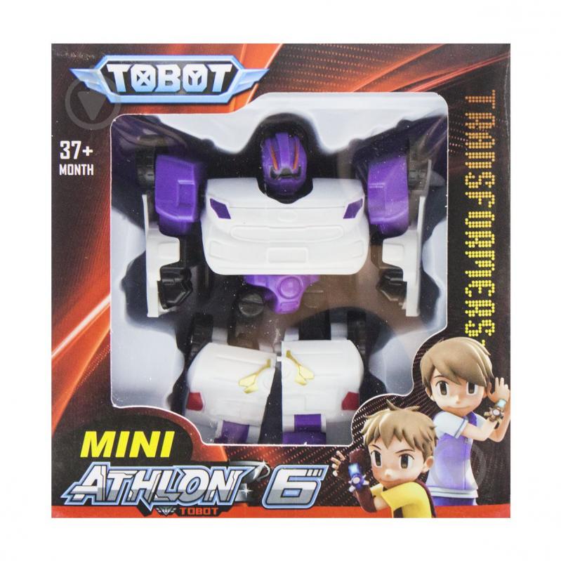 Игрушка-трансформер TOBOT фиолетовый MiC (128)