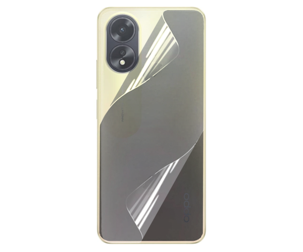 Пленка противоударная гидрогелевая Hydrogel Film для Oppo A38 4G на заднюю панель Transparent Пленка противоударная гидрогелевая Hydrogel Film для Oppo A38 4G на заднюю панель Transparent