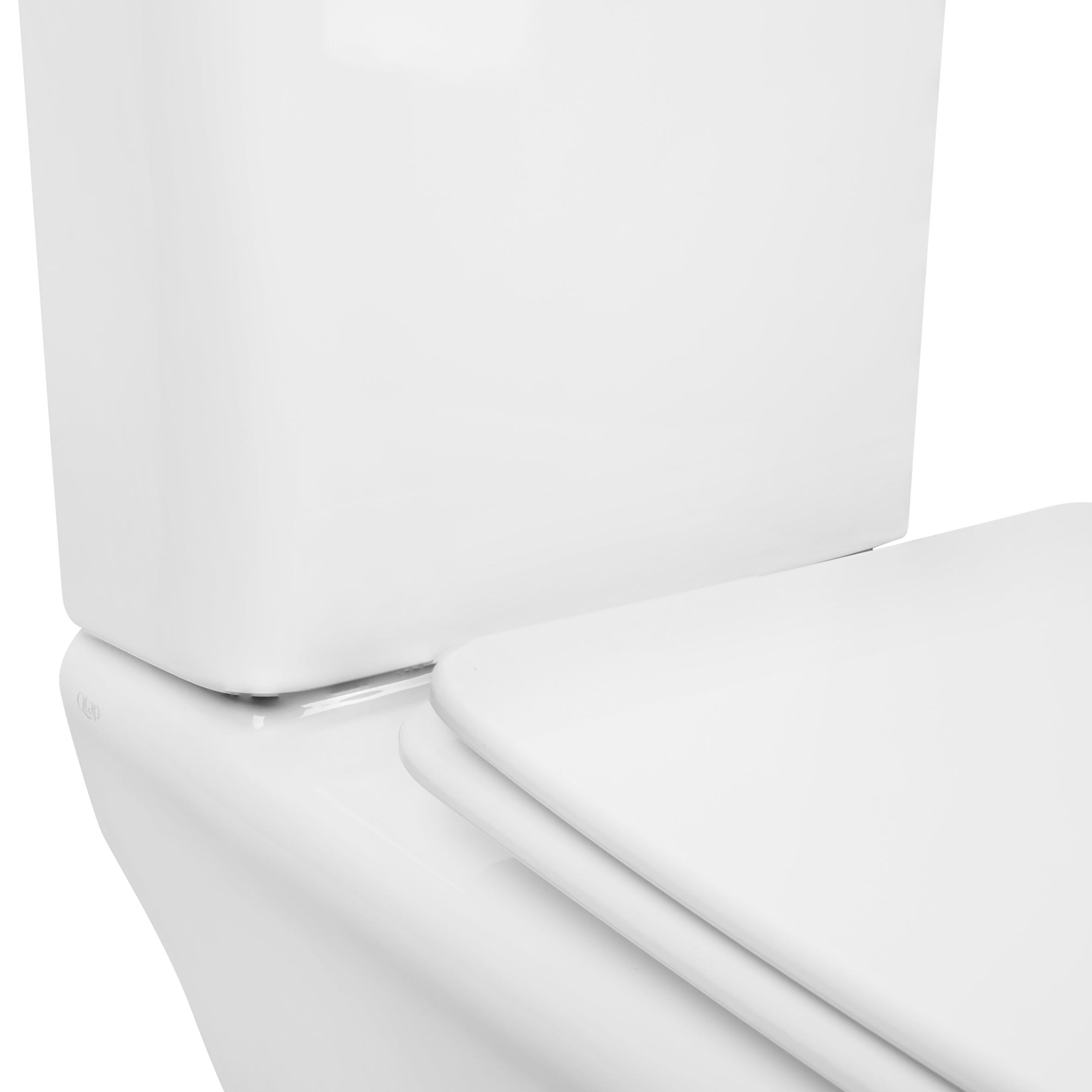 Унитаз-компакт Qtap Kalao безободковый с сиденьем Soft-close (QT08221213AW) - фото 15