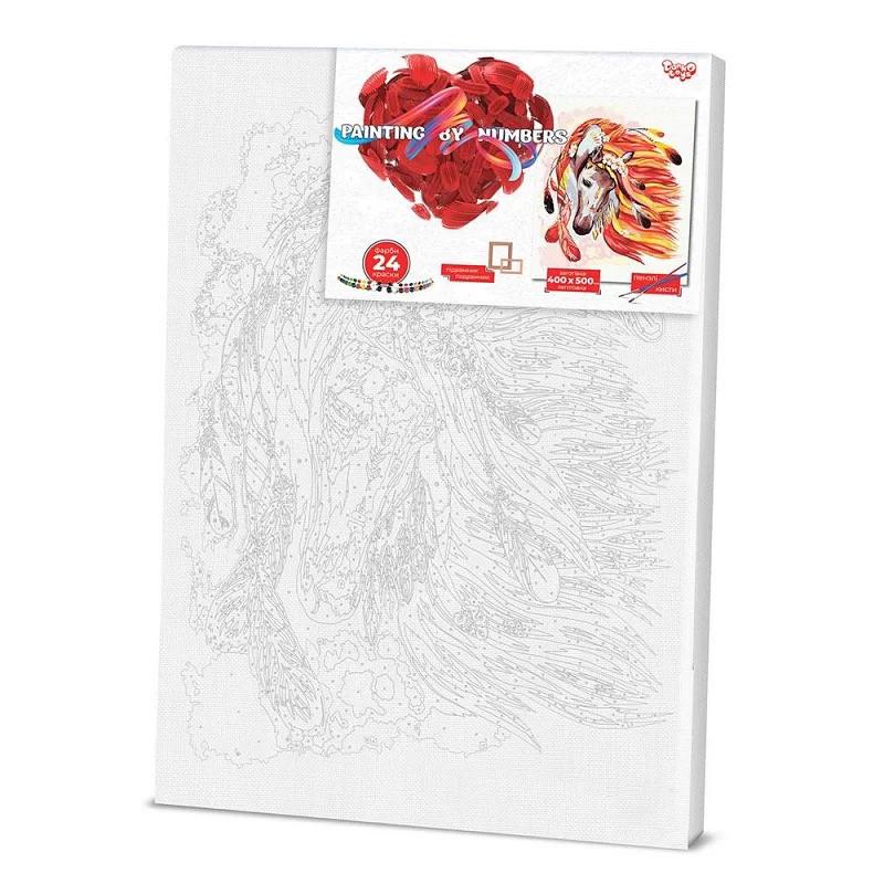 Картина за номерами Danko Toys Кінь KpNe-01-07 40x50 см (RLT26943) Картина за номерами Danko Toys Кінь KpNe-01-07 40x50 см (RLT26943)