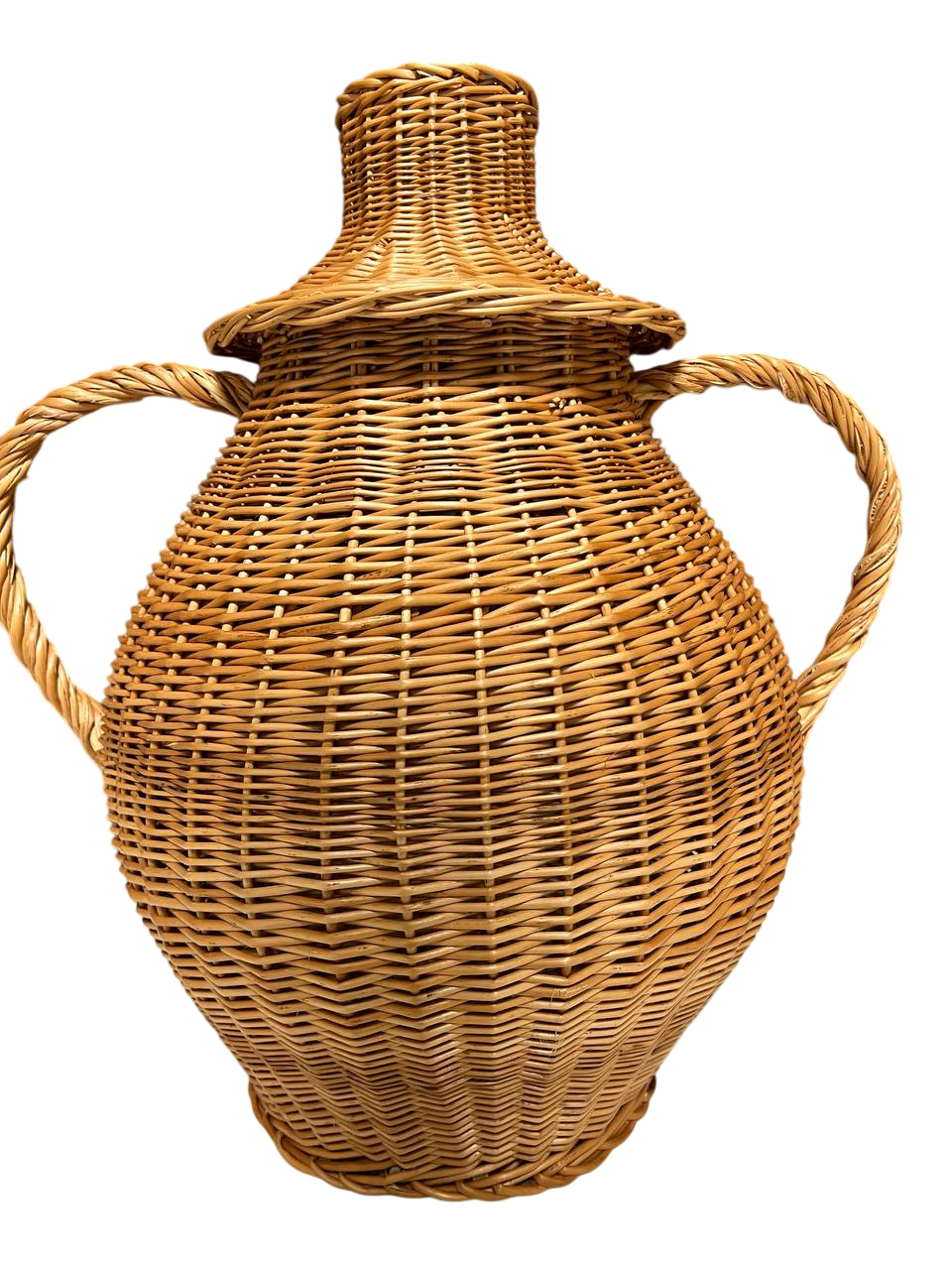 Кувшин Сімейний Затишок плетеный из лозы с крышкой