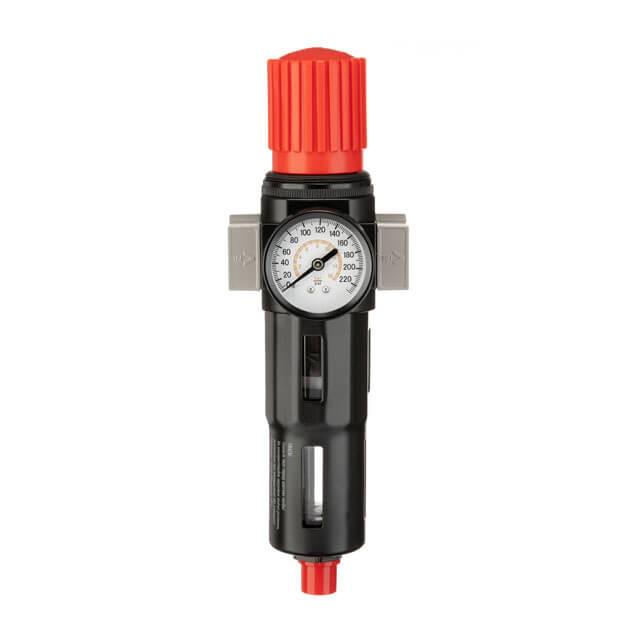 Фильтр для очистки воздуха Intertool PT-1417 металл с редуктором 3/4" 5 мкм 2600 л/мин (9174269)