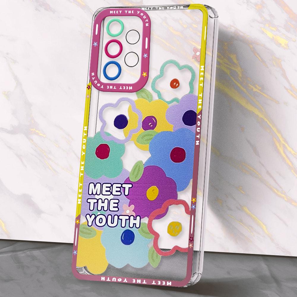 Прозрачный защитный чехол AngelEyes для Samsung Galaxy A23 A235 Meet The Youth (30070)