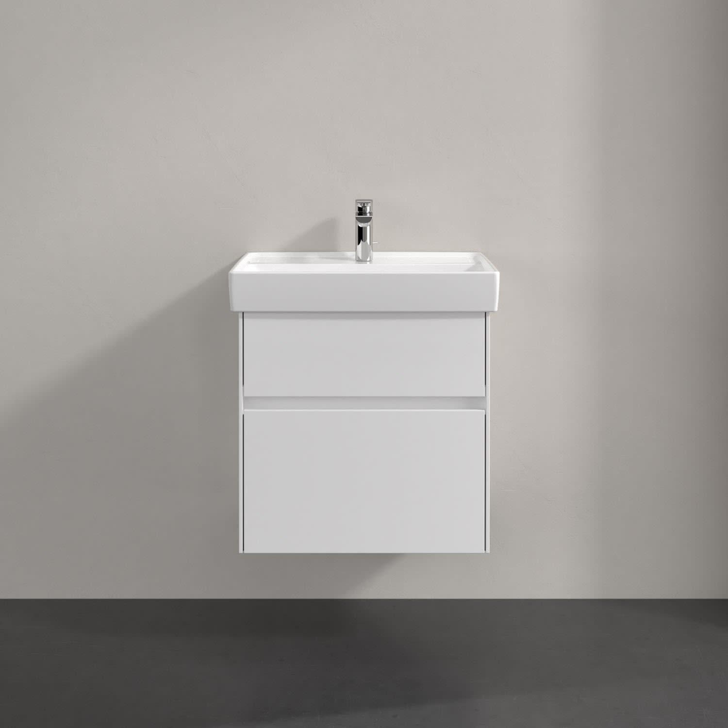 Тумба під умивальник підвісна Villeroy&Boch Collaro C00800DH 55,4x54,6x44,4 см Білий (113190) - фото 3