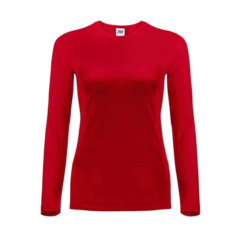 Футболка JHK LADY COMFORT LS Размер M Цвет красный (RD) Футболка JHK LADY COMFORT LS Размер M Цвет красный (RD)