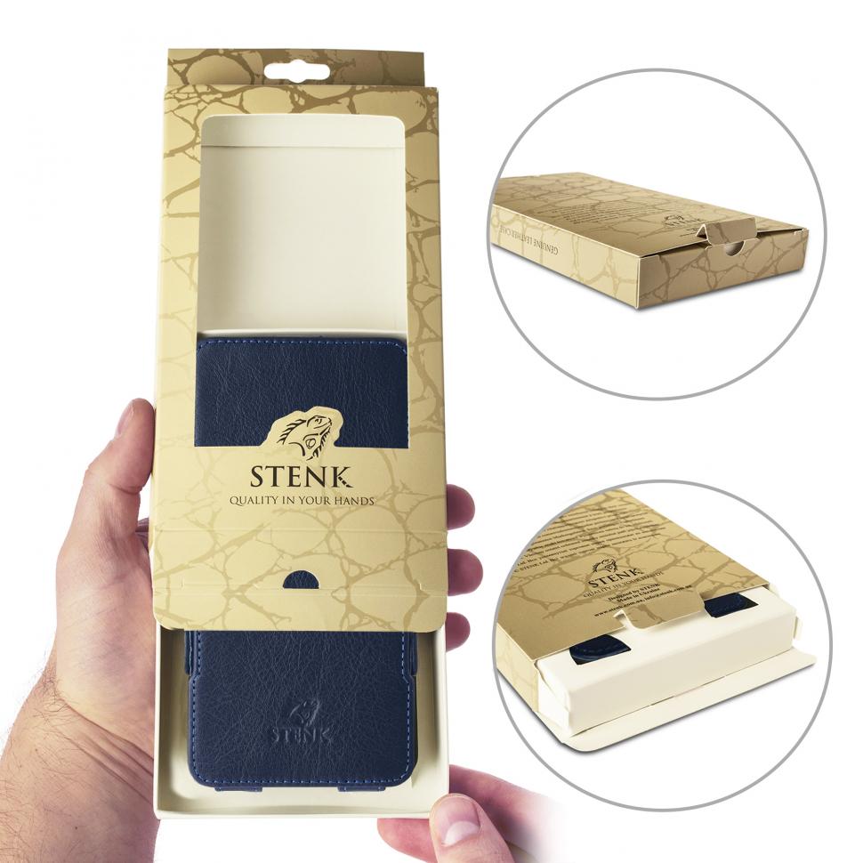 Чехол флип Stenk Prime для Google Pixel 2 Синий (62686) - фото 6 Чехол флип Stenk Prime для Google Pixel 2 Синий (62686) - фото 6