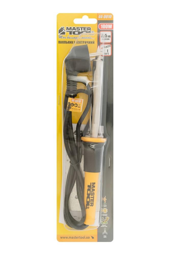 Паяльник електричний MasterTool 100 Вт 220V/50Hz 450°С (44-0010) - фото 3 Паяльник електричний MasterTool 100 Вт 220V/50Hz 450°С (44-0010) - фото 3