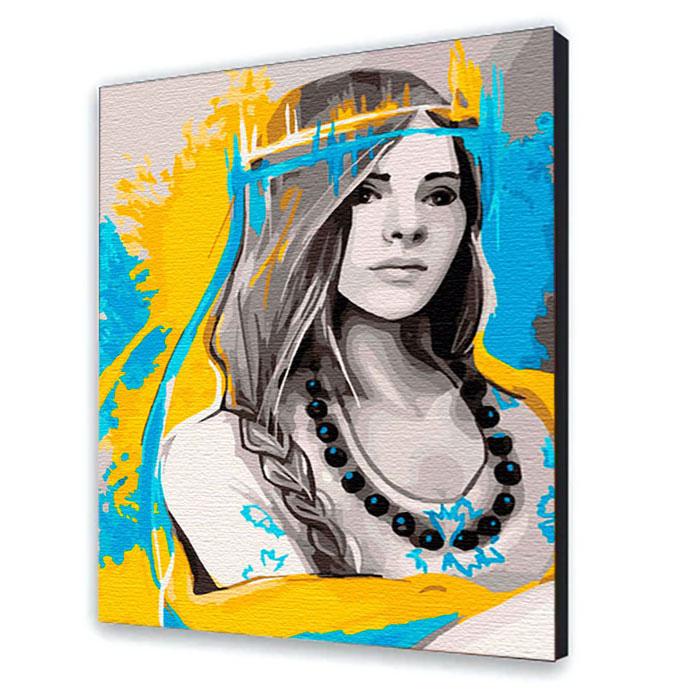 Картина по номерам ART CRAFT Я - Украинка 40x50 см (10343-AC)
