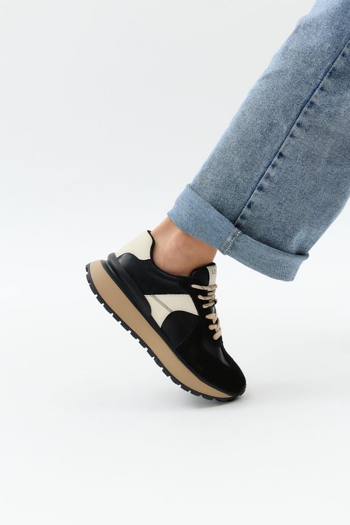 Кросівки LONZA 204453 р. 37 Чорний (21845_37)