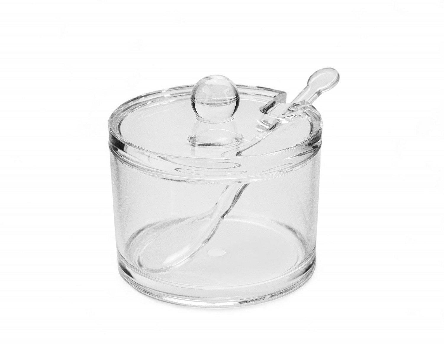 Емкость для специй One Chef с ложкой 260 мл d 9 см h 8,5 см Прозрачный
