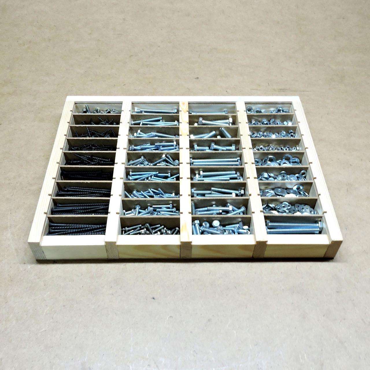 Набор метизов 4х универсальный 2218 шт. (НБМ-000122)