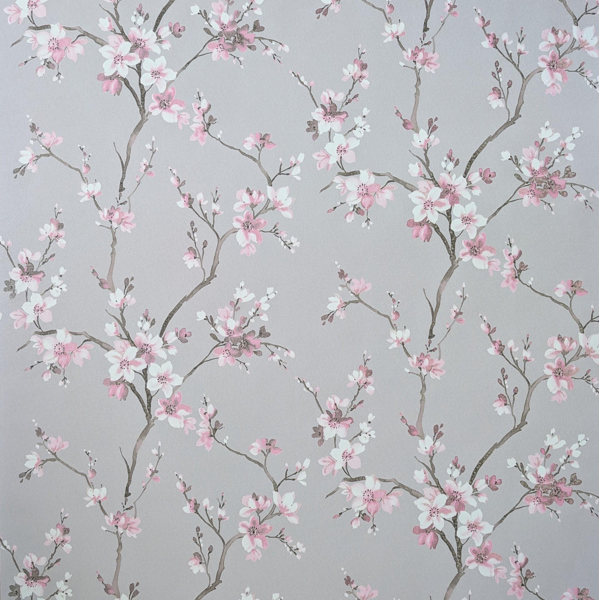 Обои виниловые на флизелиновой основе A.S. Creation Premium 38500-4 Деревья 1 м Серый (28446523)