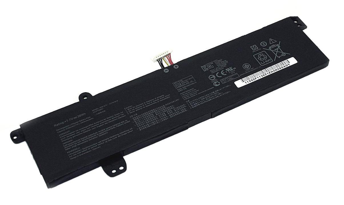 Аккумулятор для ноутбука Asus C21N1618 VivoBook X402B 7,7 V 4780 mAh OEM Black
