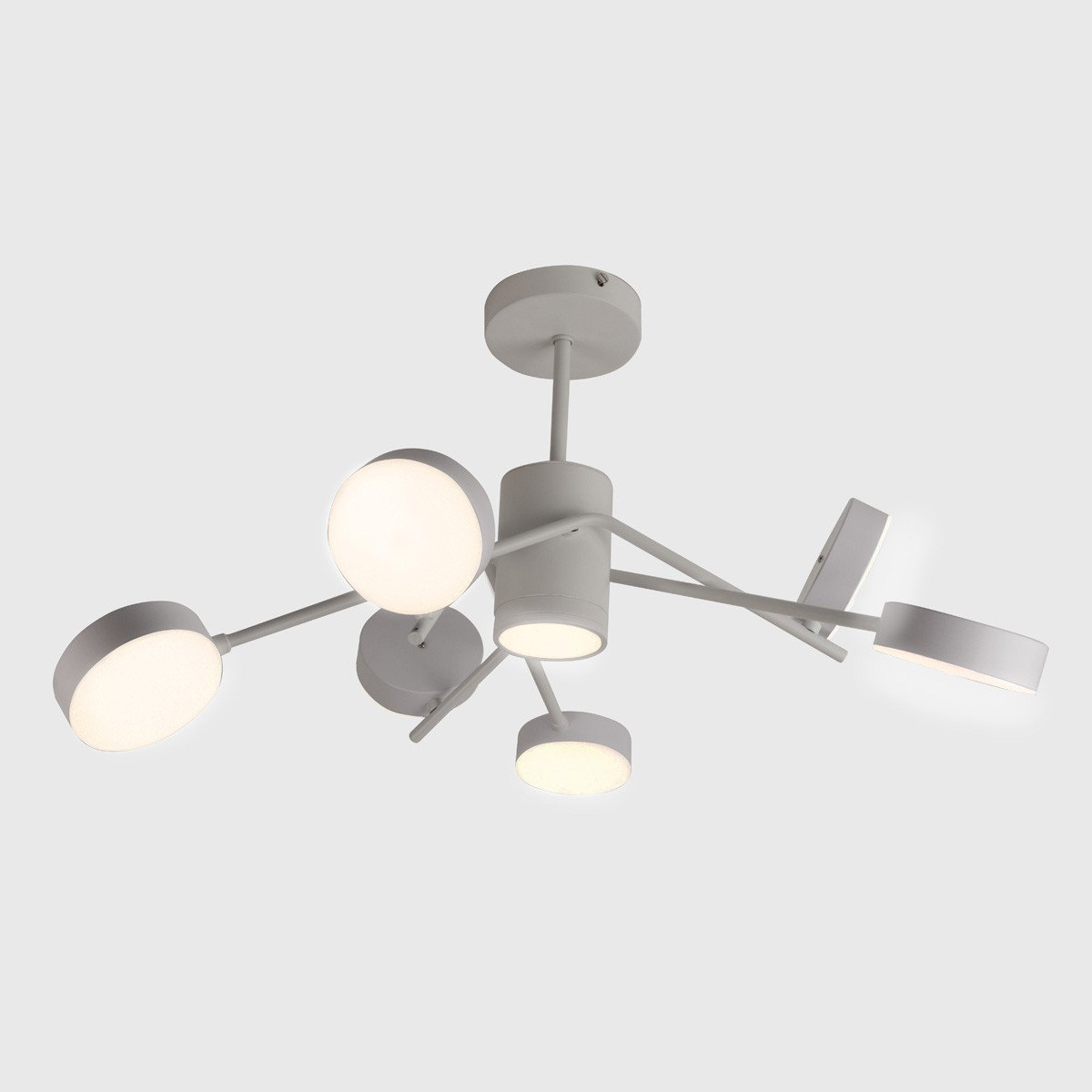 Люстра стельова Sunlight N4182/6 Білий