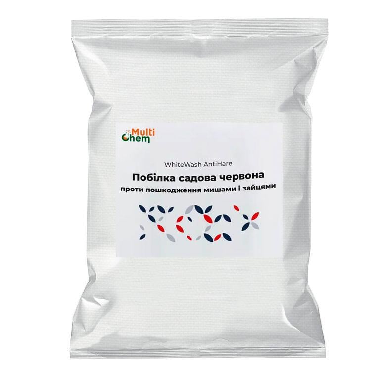 Побілка садова проти мишей і зайців червона антисептична порошок 1 кг (2690187)