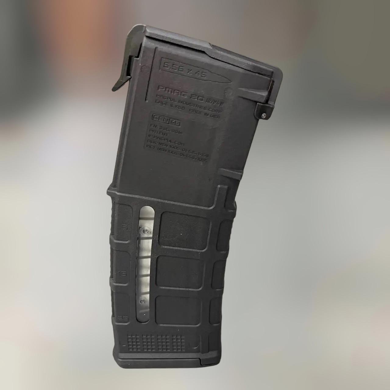 Магазин Magpul для AR15 з вікном на 30 патронів PMAG 30 GEN M3 AR/M4 5.56x45 мм .223 Remington Black (MAG556)