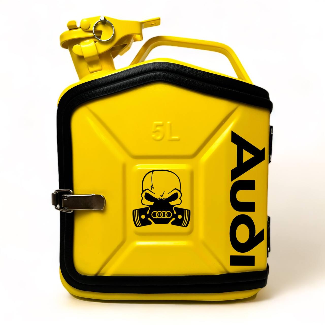 Минибар Канистра с двумя стаканами 250 мл 5 л Желтый (00059)