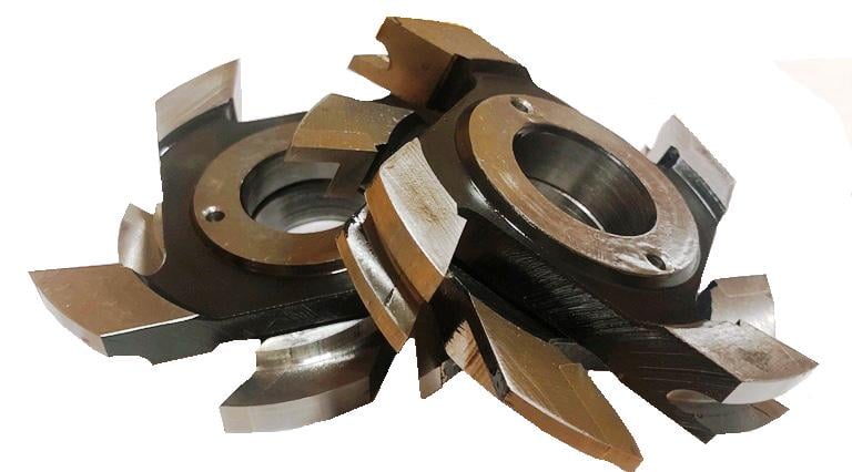 Комплект фрез по дереву для радиусной евровагонки 13-20 мм d 140 мм d 32 мм