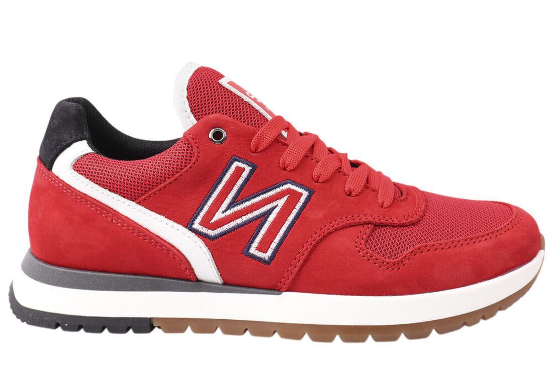 Кроссовки мужские Konors из кожи-нубука на низком ходу на шнуровке р. 41 Красный (544-21/22DTS) - фото 3 Кроссовки мужские Konors из кожи-нубука на низком ходу на шнуровке р. 41 Красный (544-21/22DTS) - фото 3