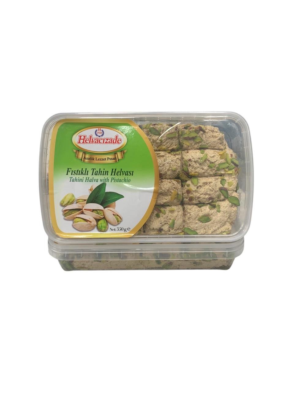 Халва кунжутная с фисташкой Helvacızade 350 г (30310444) Халва кунжутная с фисташкой Helvacızade 350 г (30310444)