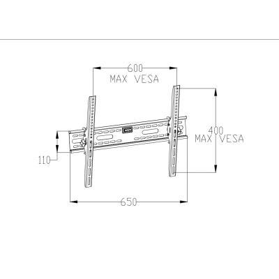 Кронштейн Vinga TM20-6452 32-65" 600х400 - фото 6