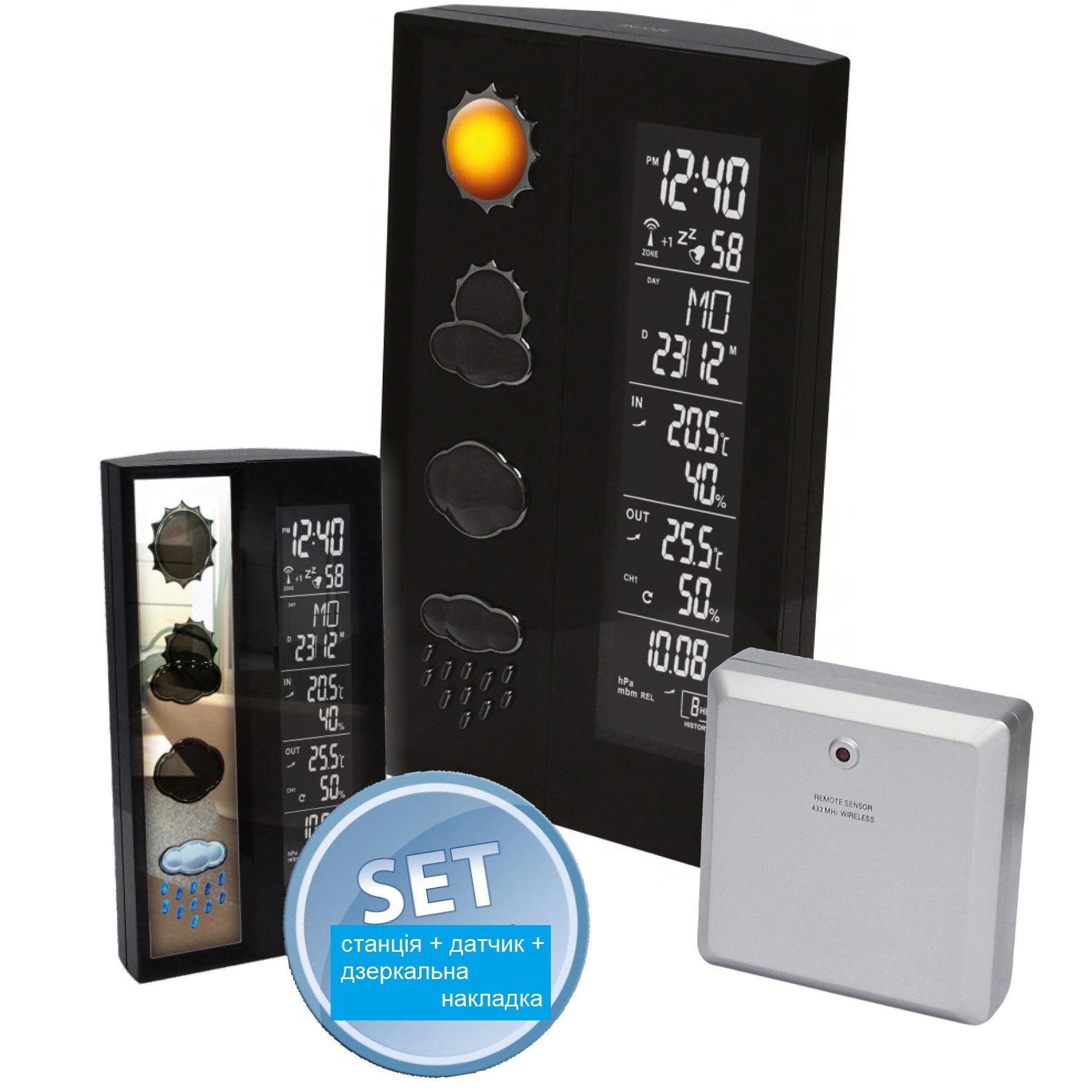 Метеостанция Technoline WS6650 Black (WS6650) - фото 2 Метеостанция Technoline WS6650 Black (WS6650) - фото 2