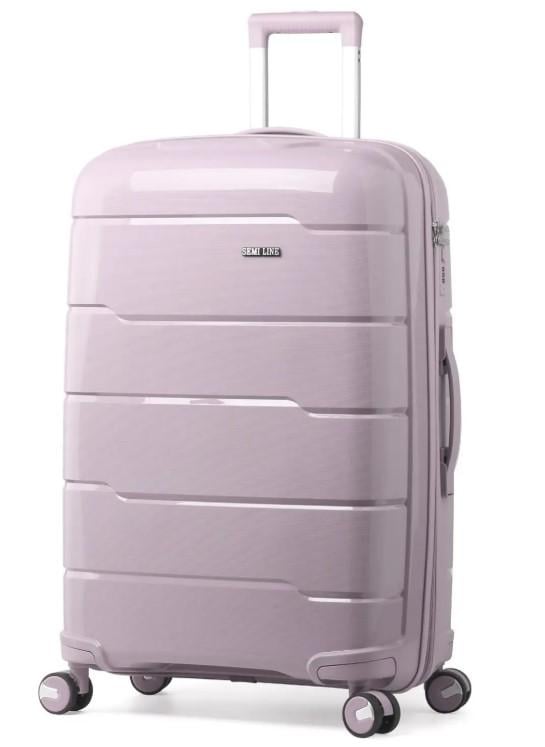 Чемодан SEMI LINE T5793-3 28" L Light Pink (60361)