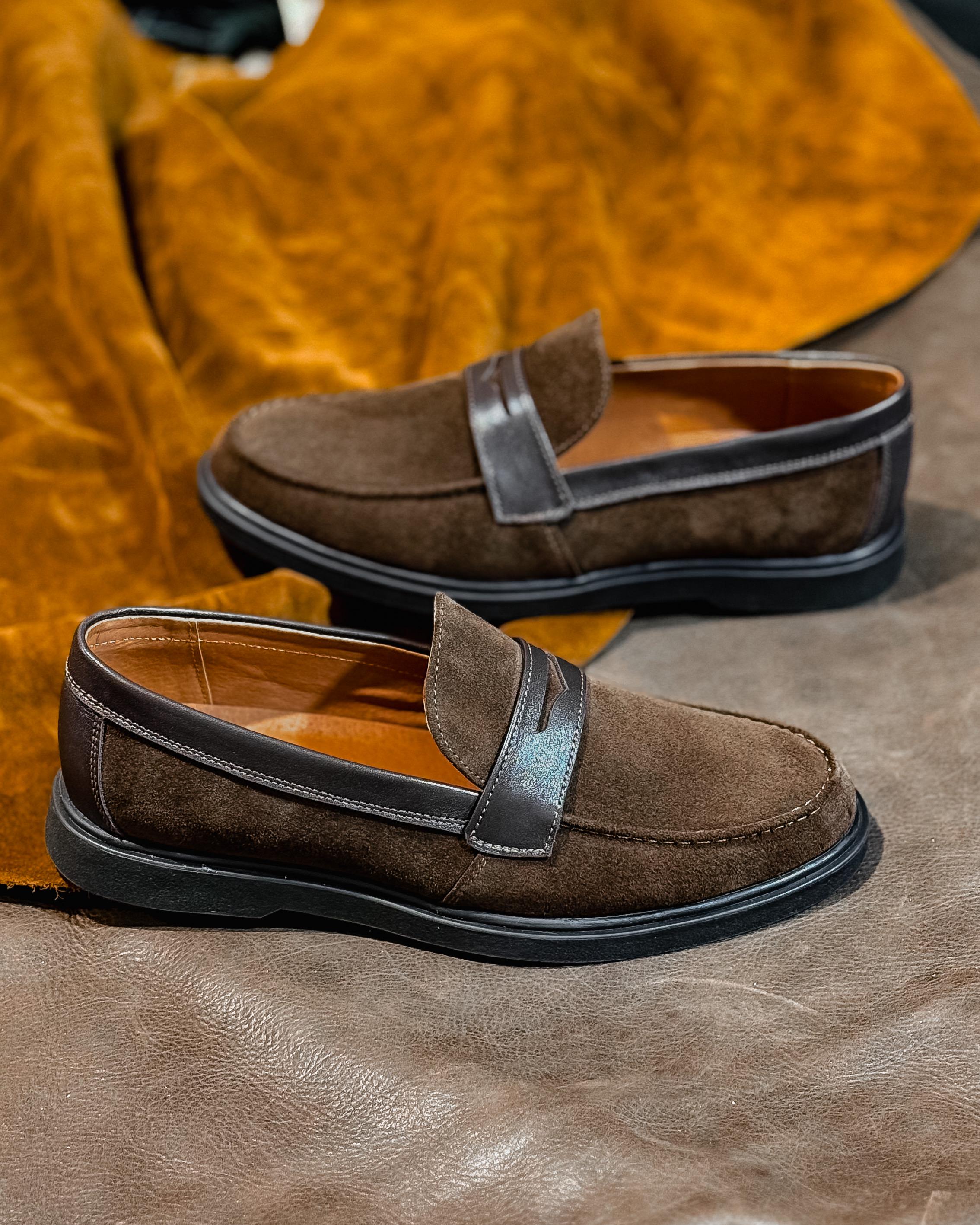 Лоферы мужские BROOKLYN COFFEE р. 40 - фото 5 Лоферы мужские BROOKLYN COFFEE р. 40 - фото 5