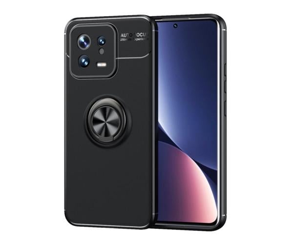 Чехол Auto Focus 360 Rotating Ring для Xiaomi 13 Черный
