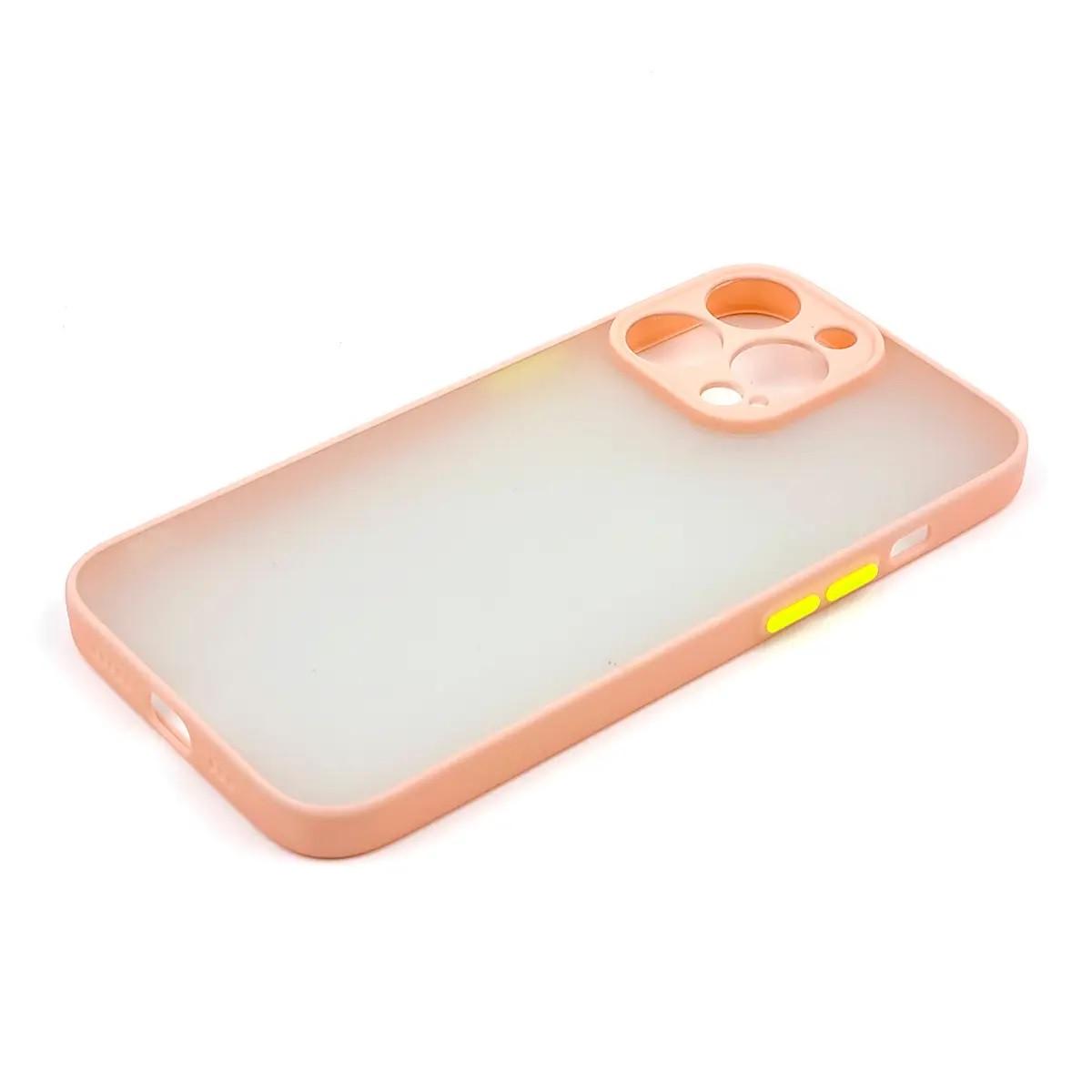 Силиконовый Чехол Накладка Avenger Totu Series Separate Camera Для iPhone 13 Pro Pink