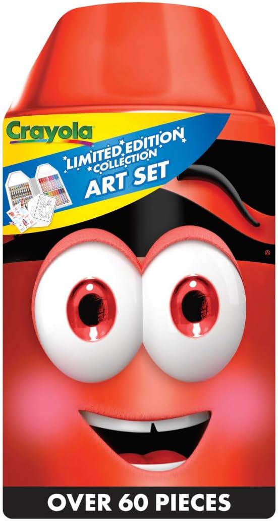 Набор для творчества Crayola Coloring Set with Limited Edition Red Art Case 60 предметов (040778)