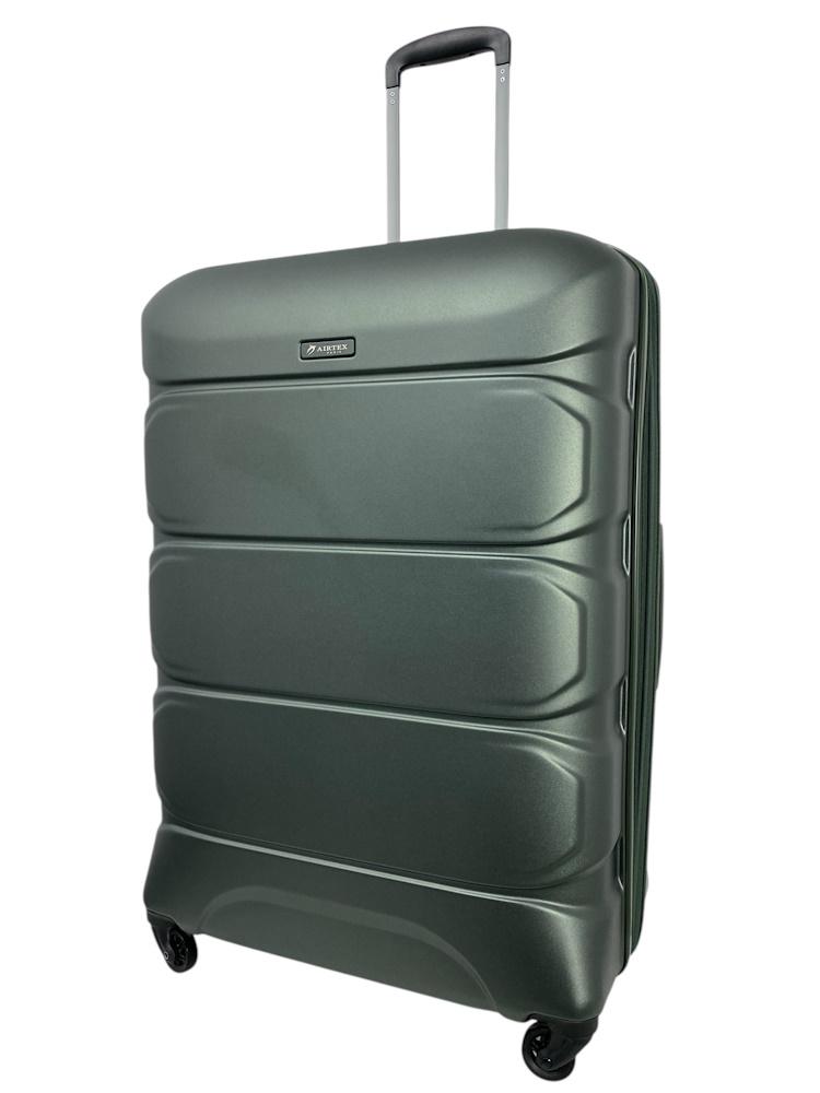 Валіза велика Airtex 748 полікарбонат L Темно-зелений - фото 2 Валіза велика Airtex 748 полікарбонат L Темно-зелений - фото 2