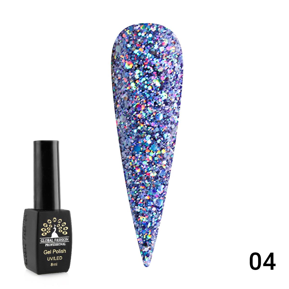 Гель-лак Diamond Ball Global Fashion № 04 8 мл